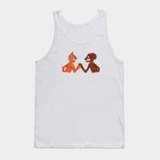 Pet Arm Wrestling Tank Top